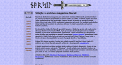 Desktop Screenshot of narsil.atariportal.cz