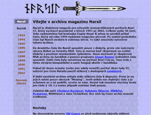 Tablet Screenshot of narsil.atariportal.cz